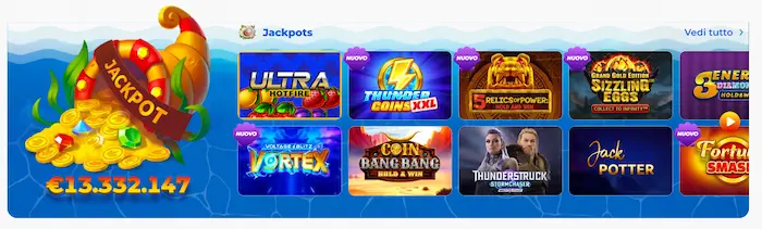 Posido Casino Italia jack